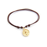 GRANO DE MOSTAZA - pulsera 12mm con cordón